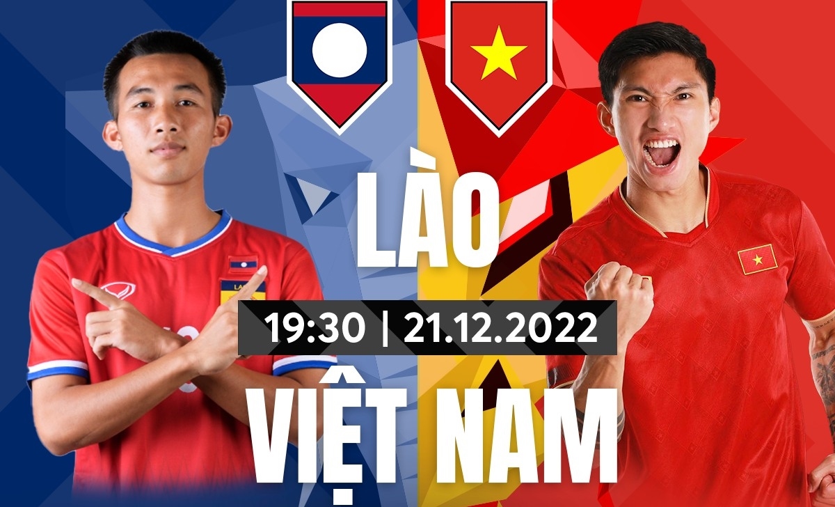 Link xem trực tiếp bóng đá ĐT Lào vs ĐT Việt Nam, 19h30 ngày 21/12